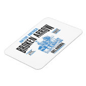 Broken Arrow Magneet (Linkerzijde)