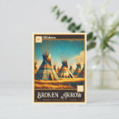 Broken Arrow, Oklahoma |  Briefkaart (Staand voorkant)