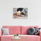 Broken Beach Beauties #2 Canvas Afdruk (Insitu (Woonkamer))