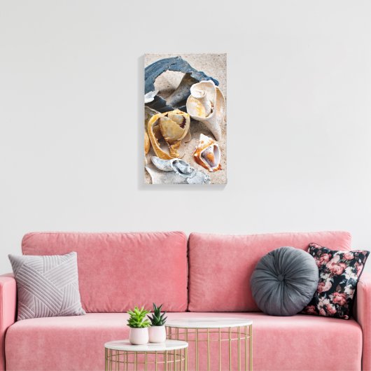 Broken Beach Beauties Canvas Afdruk (Insitu (Woonkamer))