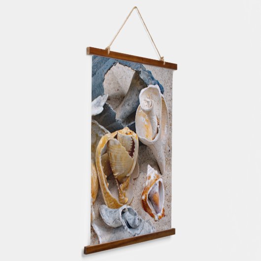 Broken Beach Beauties Hangend Wandkleed (Gebogen)