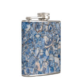 Broken Blue China Flask van Mudlark Heupfles (Rechts)
