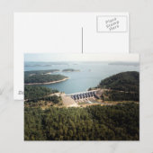 Broken Bow Dam Briefkaart (Voorkant / Achterkant)