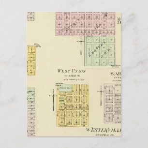 Broken Bow, Nebraska Briefkaart