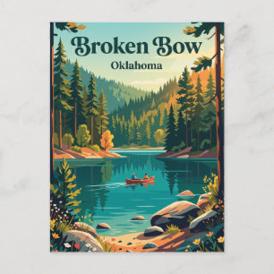 Broken Bow, Oklahoma Briefkaart