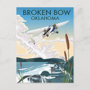 Broken Bow Oklahoma Briefkaart