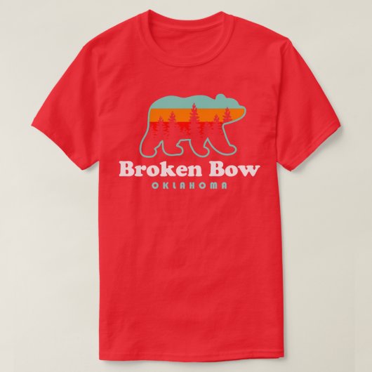 Broken Bow Oklahoma Lake Outers Beer T-shirt (Design voorkant)
