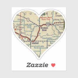 Broken Bow Oklahoma Sticker