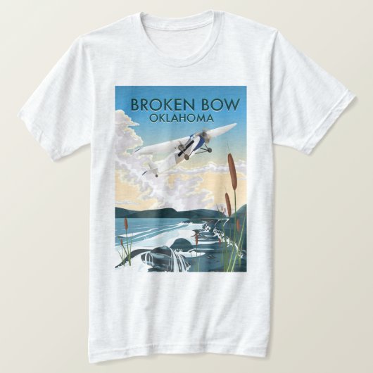 Broken Bow Oklahoma T-shirt (Design voorkant)
