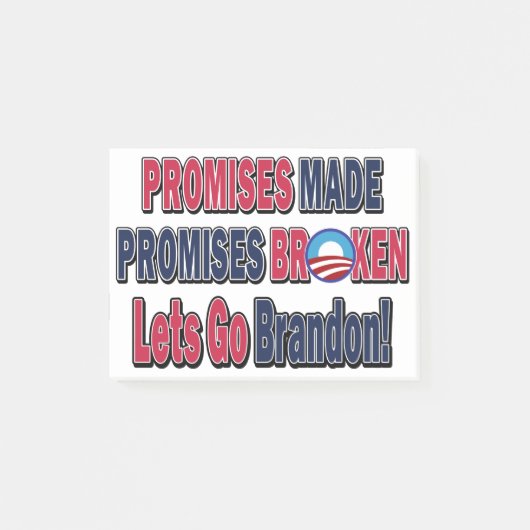 Broken-Brandon Post-it® Notes (Voorkant)