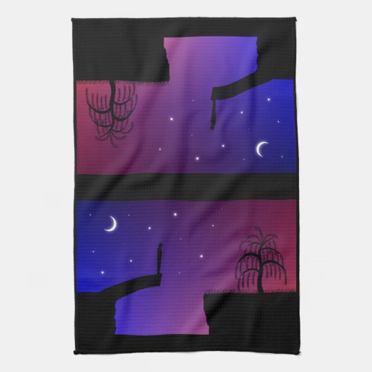 Broken Bridge Kitchen Towel Theedoek (Verticaal)