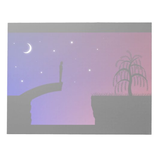 Broken Bridge-Notitieblok Notitieblok (Voorkant)