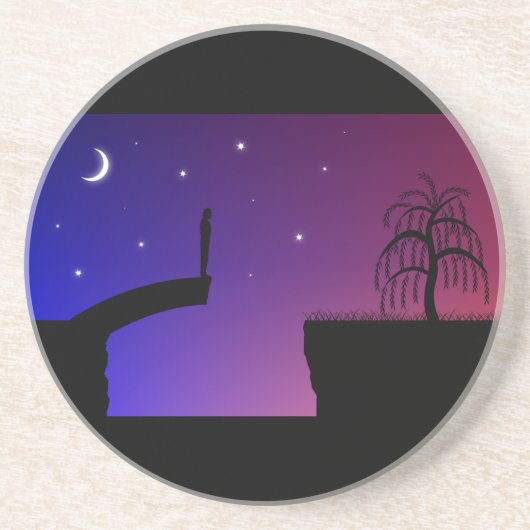 Broken Bridge-Onderzetter Zandsteen Onderzetter (Voorkant)