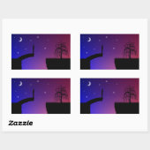 Broken Bridge-stickers Rechthoekige Sticker (Vel)