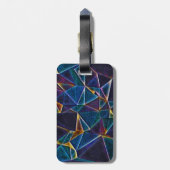 Broken Bubbles Bagagelabel (Achterkant verticaal)