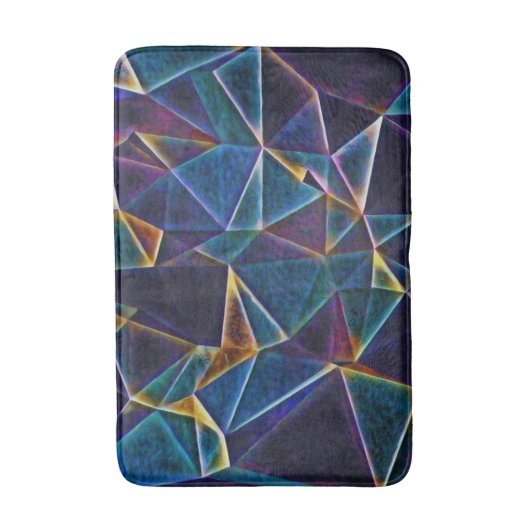 Broken Bubbles Bath Mat (Voorkant Verticaal)