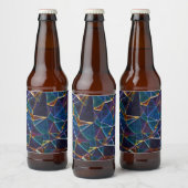 Broken Bubbles Bier Etiket (Flessen)