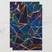 Broken Bubbles Briefpapier (Voorkant / Achterkant)