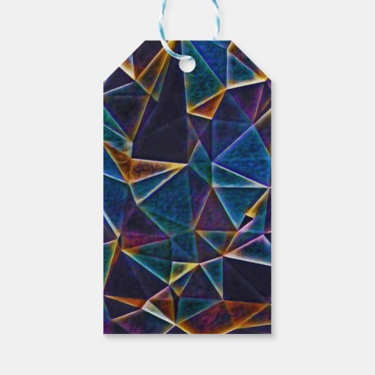 Broken Bubbles Cadeaulabel (Achterkant)