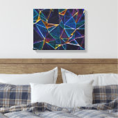 Broken Bubbles Canvas Afdruk (Insitu (Slaapkamer))