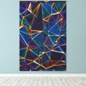 Broken Bubbles Canvas Afdruk (Insitu (Houten vloer))