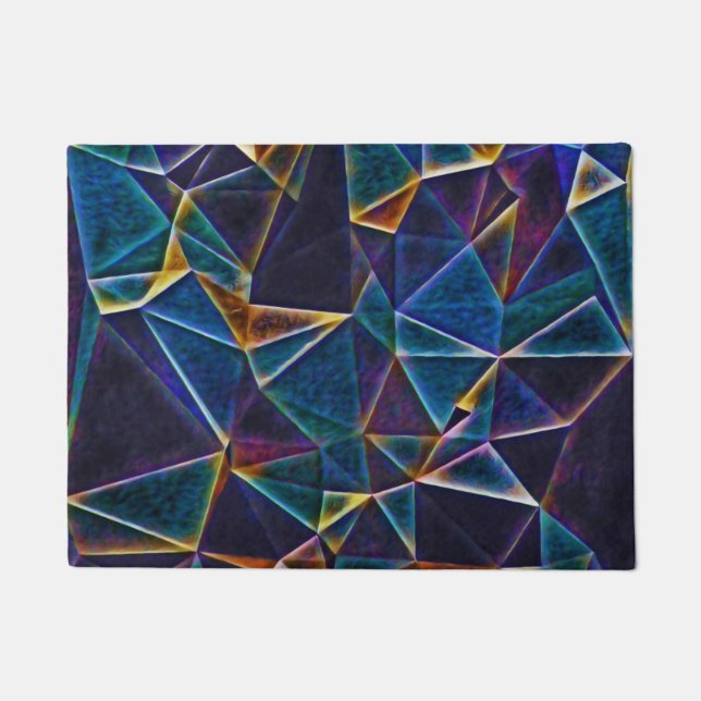 Broken Bubbles Doormat Deurmat (Voorkant)