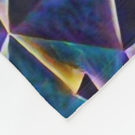 Broken Bubbles Fleece Deken (Hoek)