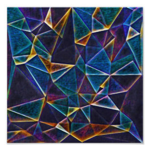 Broken Bubbles Foto Afdruk