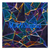 Broken Bubbles foto's Foto Afdruk (Voorkant)