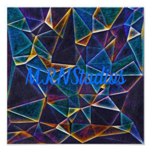 Broken Bubbles foto's Foto Afdruk