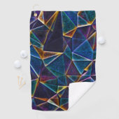 Broken Bubbles Golfhanddoek (Insitu)