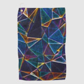 Broken Bubbles Golfhanddoek (Voorkant)