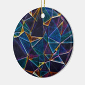 Broken Bubbles Keramisch Ornament (Links)