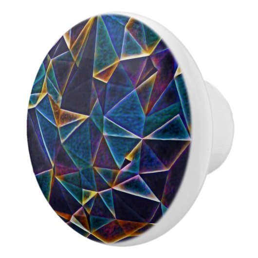 Broken Bubbles Keramische Knop (Rechts)