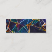 Broken Bubbles Mini Visitekaartje (Achterkant)