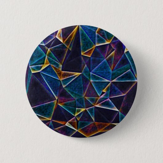 Broken Bubbles Ronde Button 5,7 Cm (Voorkant)