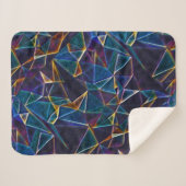 Broken Bubbles Sherpa Blanket Deken (Voorkant (horizontaal))