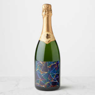 Broken Bubbles Sparkling Wijnetiket