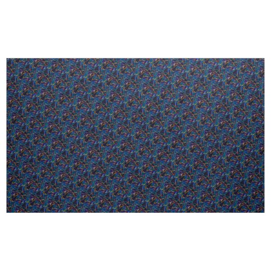 Broken Bubbles Stof (Yard (91,4 cm))