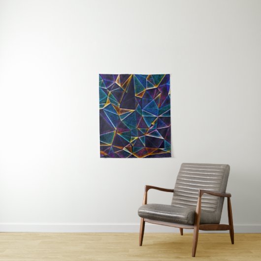 Broken Bubbles Tapestry Wandkleed (In situ)