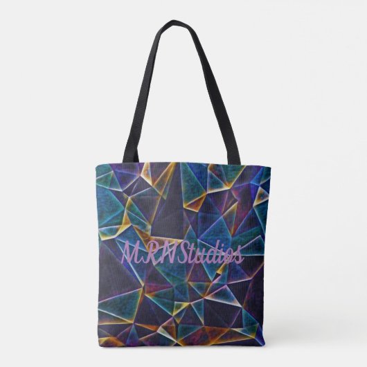 Broken Bubbles Tote Bag (Achterkant)