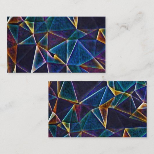 Broken Bubbles Visitekaartje (Voorkant / Achterkant)