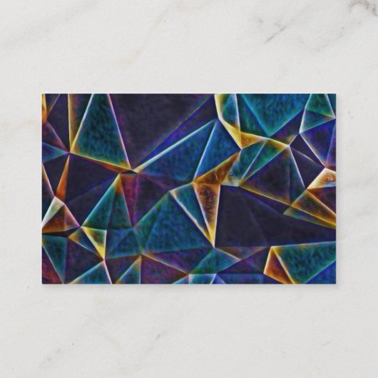 Broken Bubbles Visitekaartje (Achterkant)