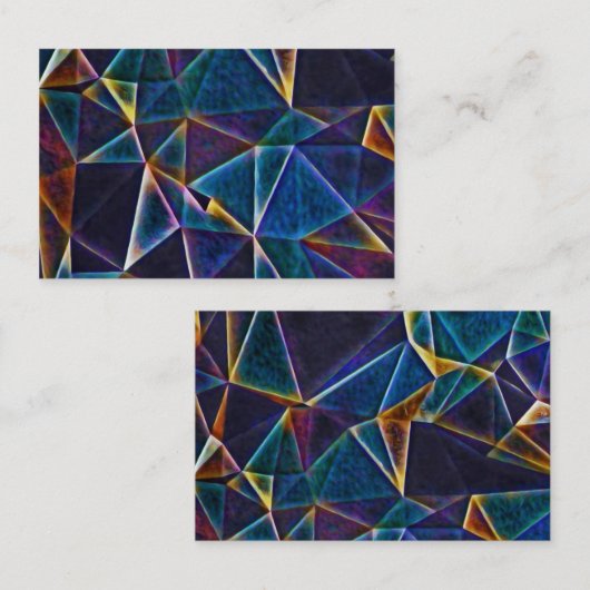 Broken Bubbles Visitekaartje (Voorkant / Achterkant)