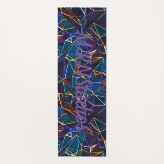 Broken Bubbles Yoga Mat (Voorkant)