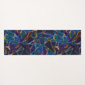Broken Bubbles Yogamat (Achterkant (horizontaal))