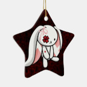 Broken Bunny Keramisch Ornament (Rechts)