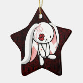 Broken Bunny Keramisch Ornament (Links)