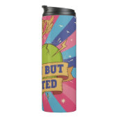 Broken But Educated Motivational Art Thermosbeker (Geroteerd rechts)