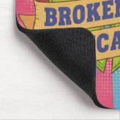 Broken But Educated Motivational Quote  Muismat (Hoek)